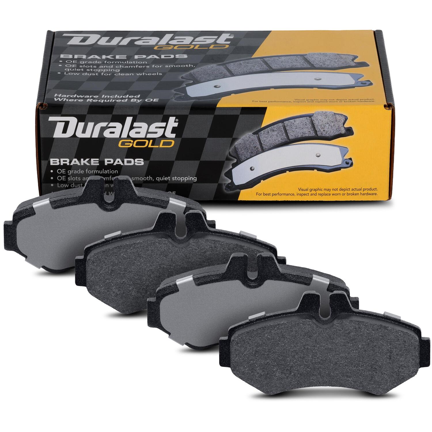 Duralast Gold SemiMetallic Brake Pads DG928