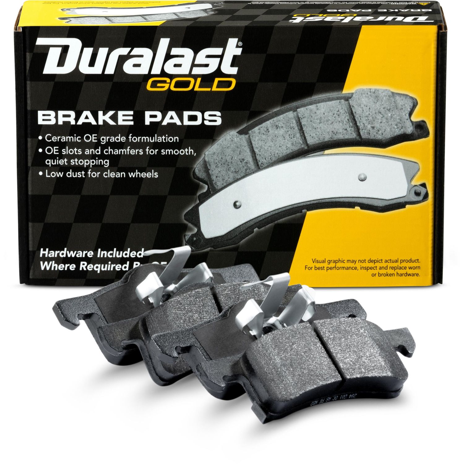 Duralast Gold SemiMetallic Brake Pads DG935