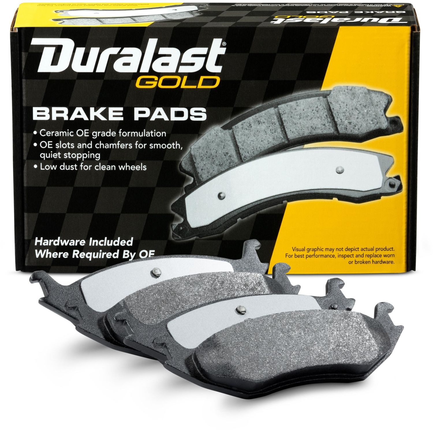 Duralast Gold SemiMetallic Brake Pads DG967