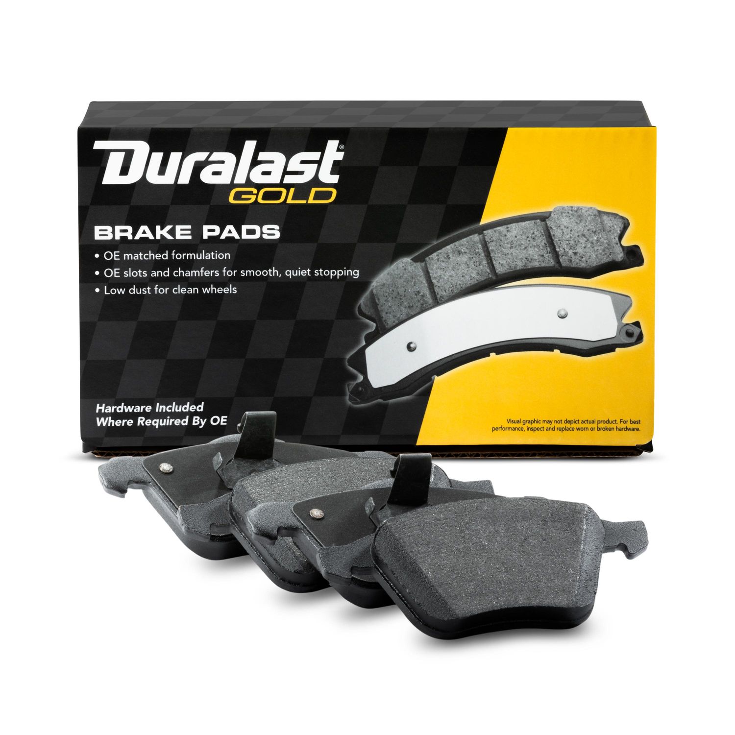 Duralast Gold SemiMetallic Brake Pads DG979