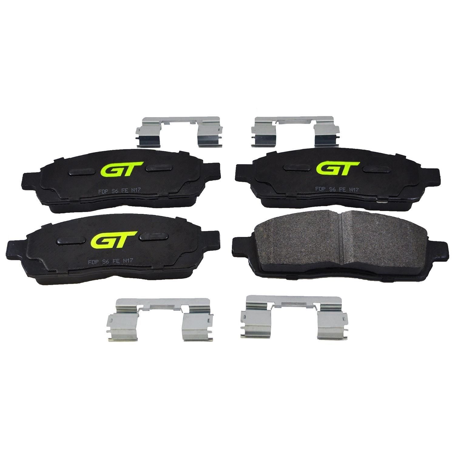 Duralast GT Street Carbon Fiber Brake Pads GT1011