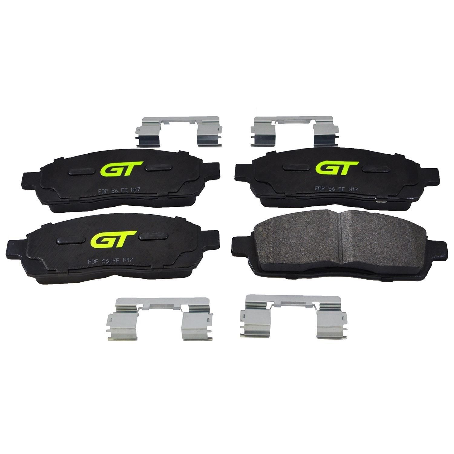 Duralast Gt Street Carbon Fiber Brake Pads Gt1011