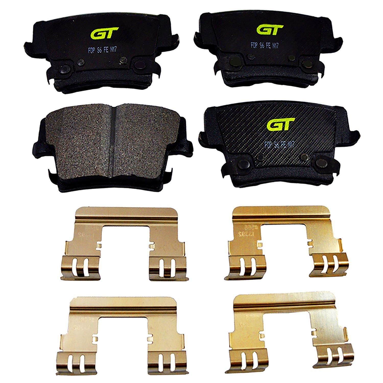 Duralast GT Street Carbon Fiber Brake Pads GT1057