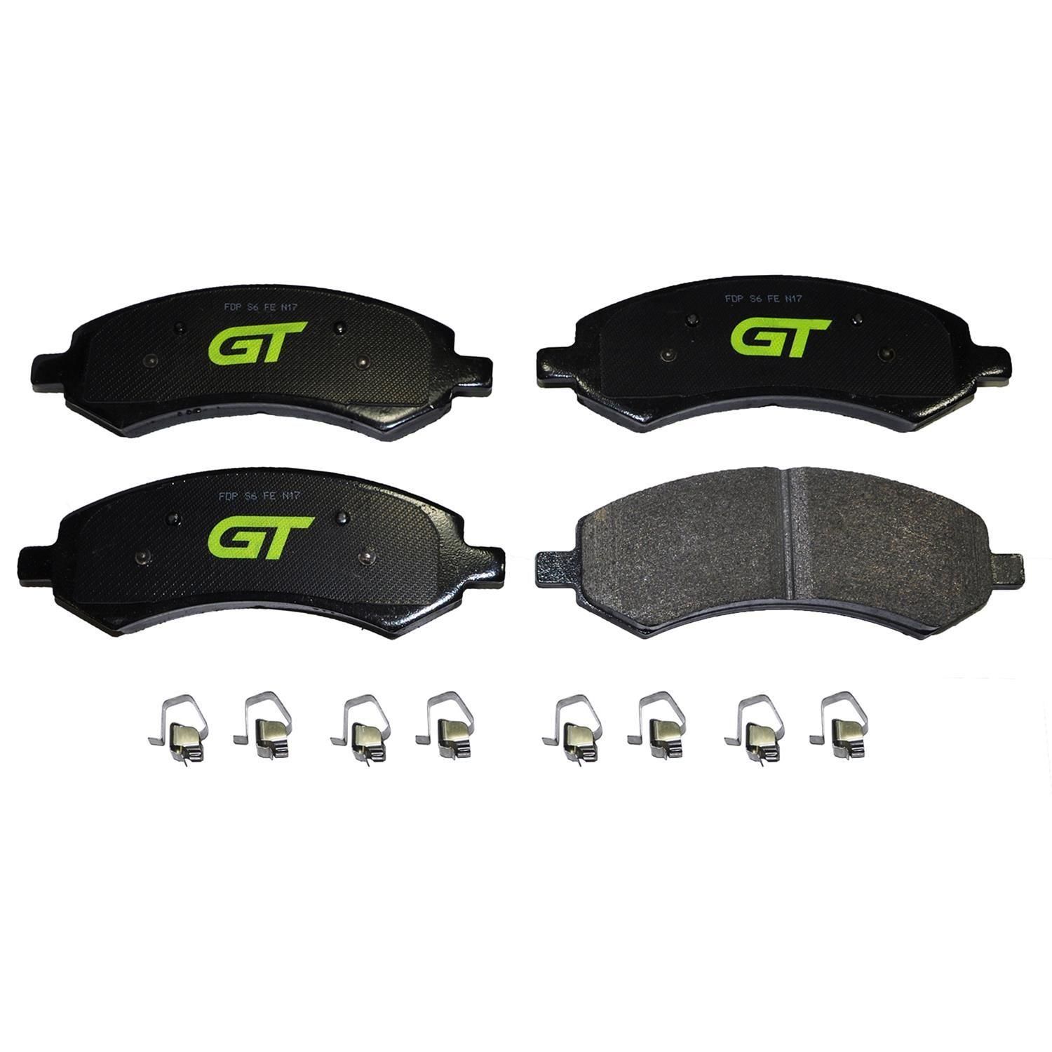 Duralast GT Street Carbon Fiber Brake Pads GT1084