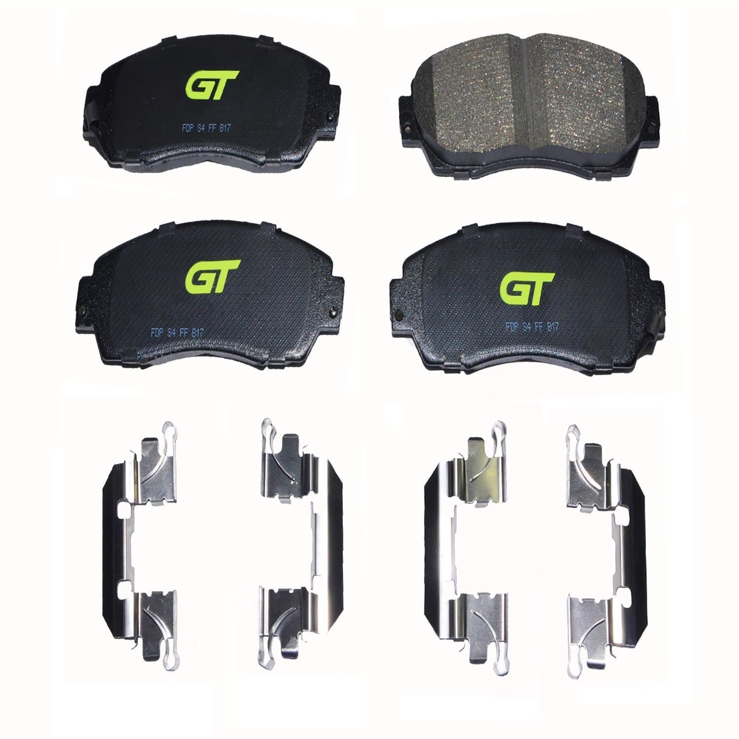 Duralast GT Street Carbon Fiber Brake Pads GT1089
