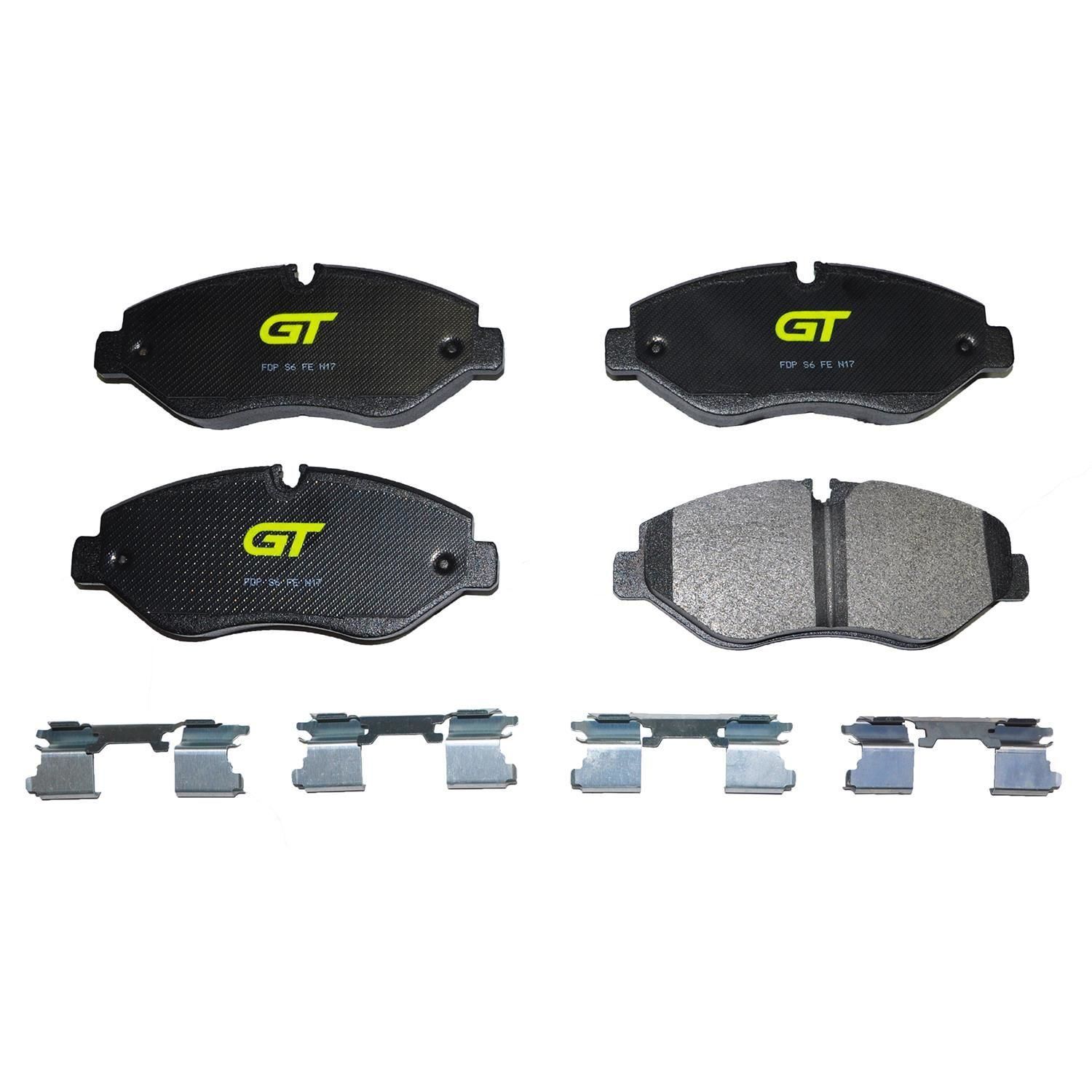 Duralast GT Street Carbon Fiber Brake Pads GT1316