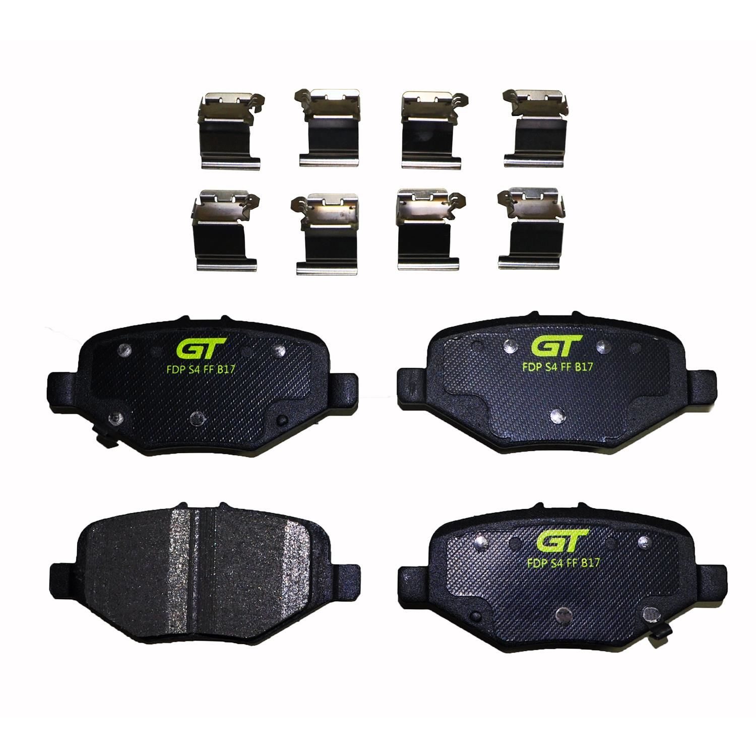 Duralast Gt Street Carbon Fiber Brake Pads Gt1612