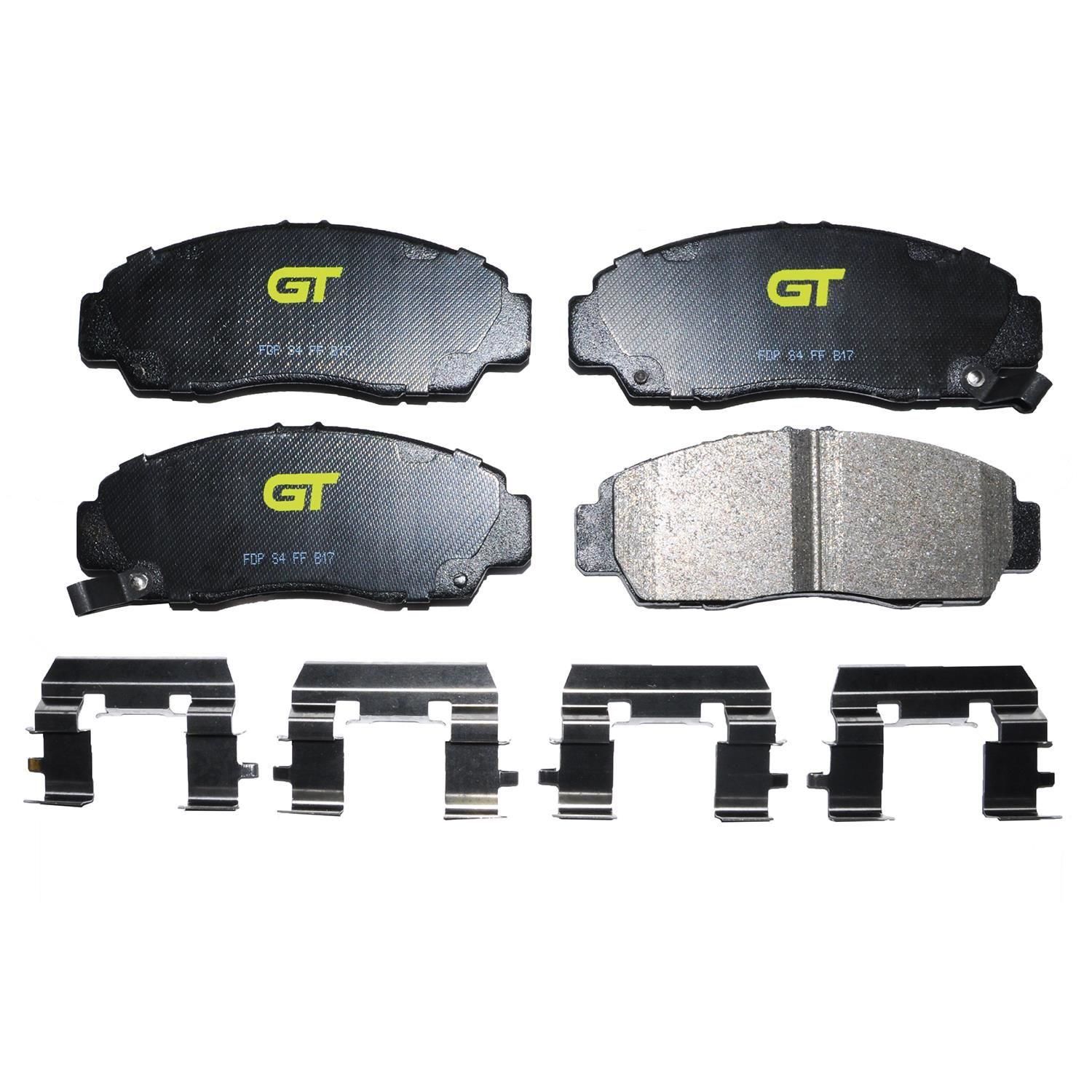Duralast GT Street Carbon Fiber Brake Pads GT787