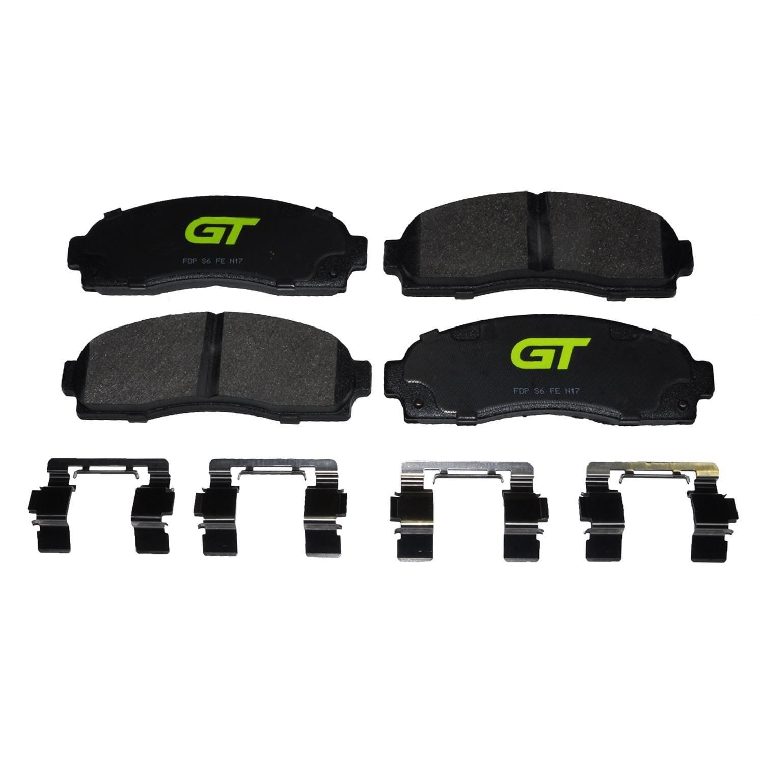 Duralast Gt Street Carbon Fiber Brake Pads Gt833