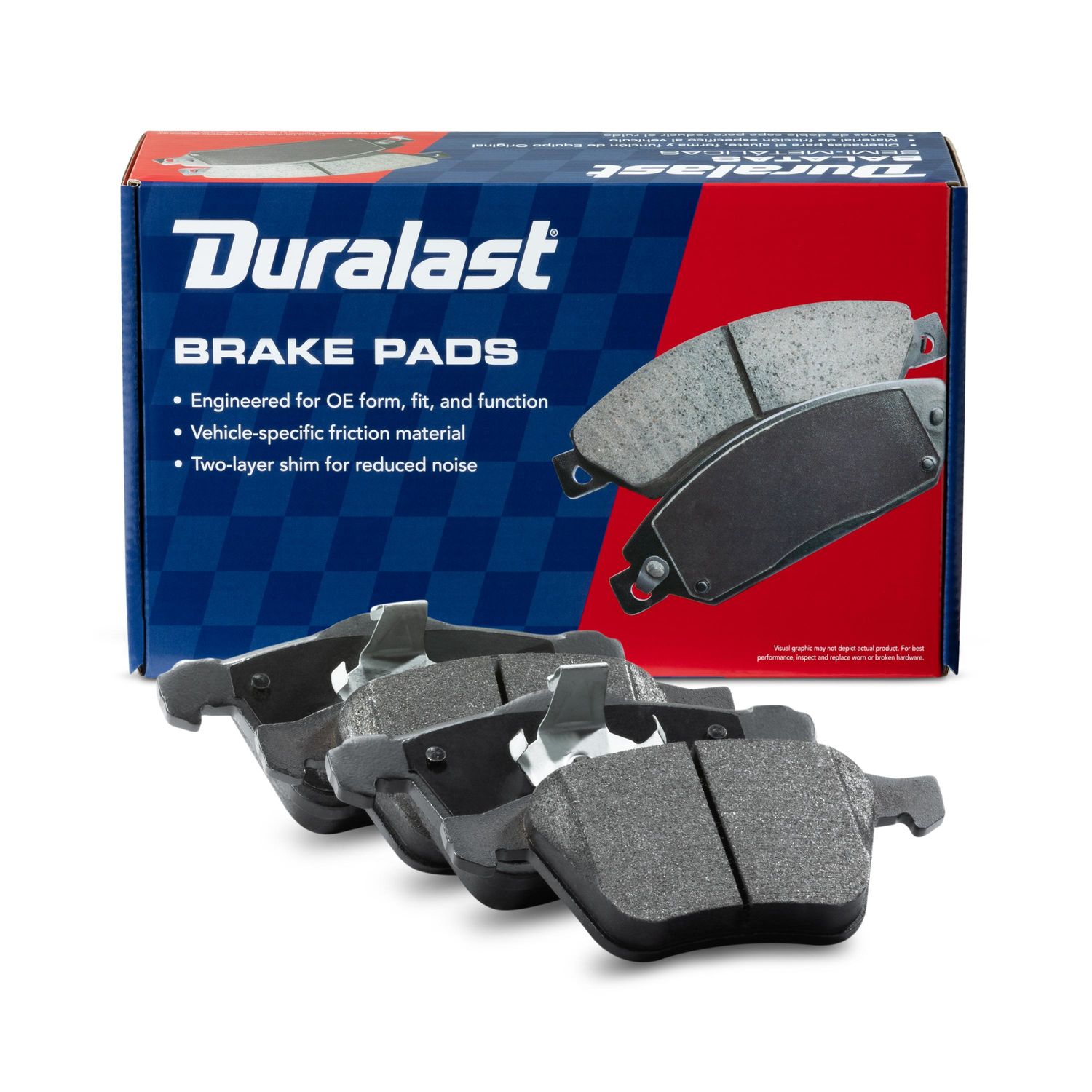 Duralast SemiMetallic Brake Pads MKD1003