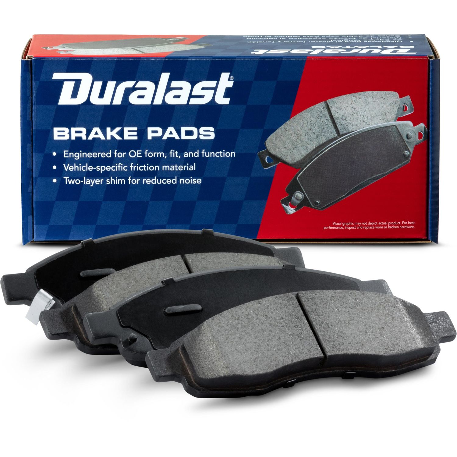 Duralast Gold Semi Metallic Brake Pads Dg1011