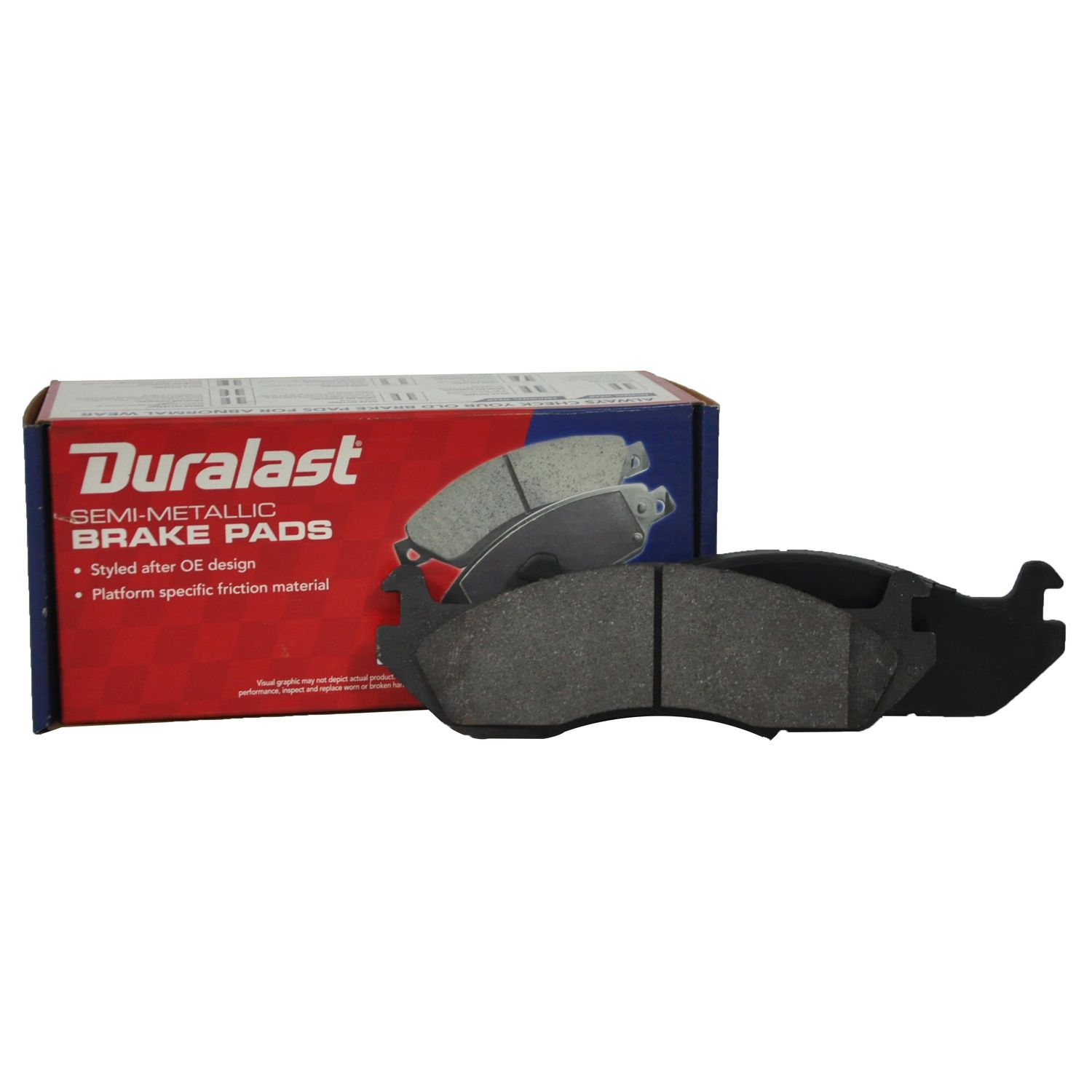 Duralast SemiMetallic Brake Pads MKD1025