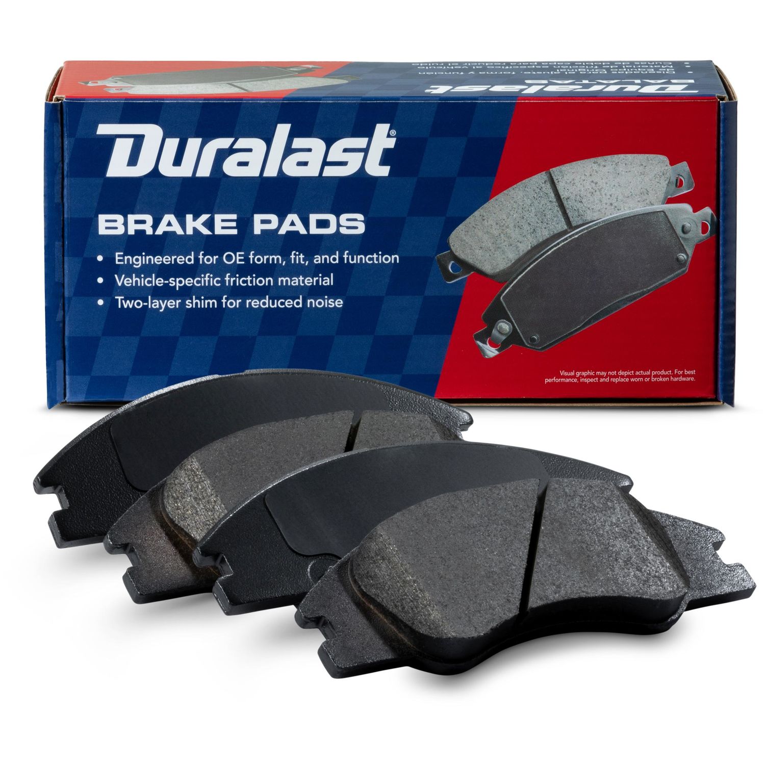 Duralast SemiMetallic Brake Pads MKD1074