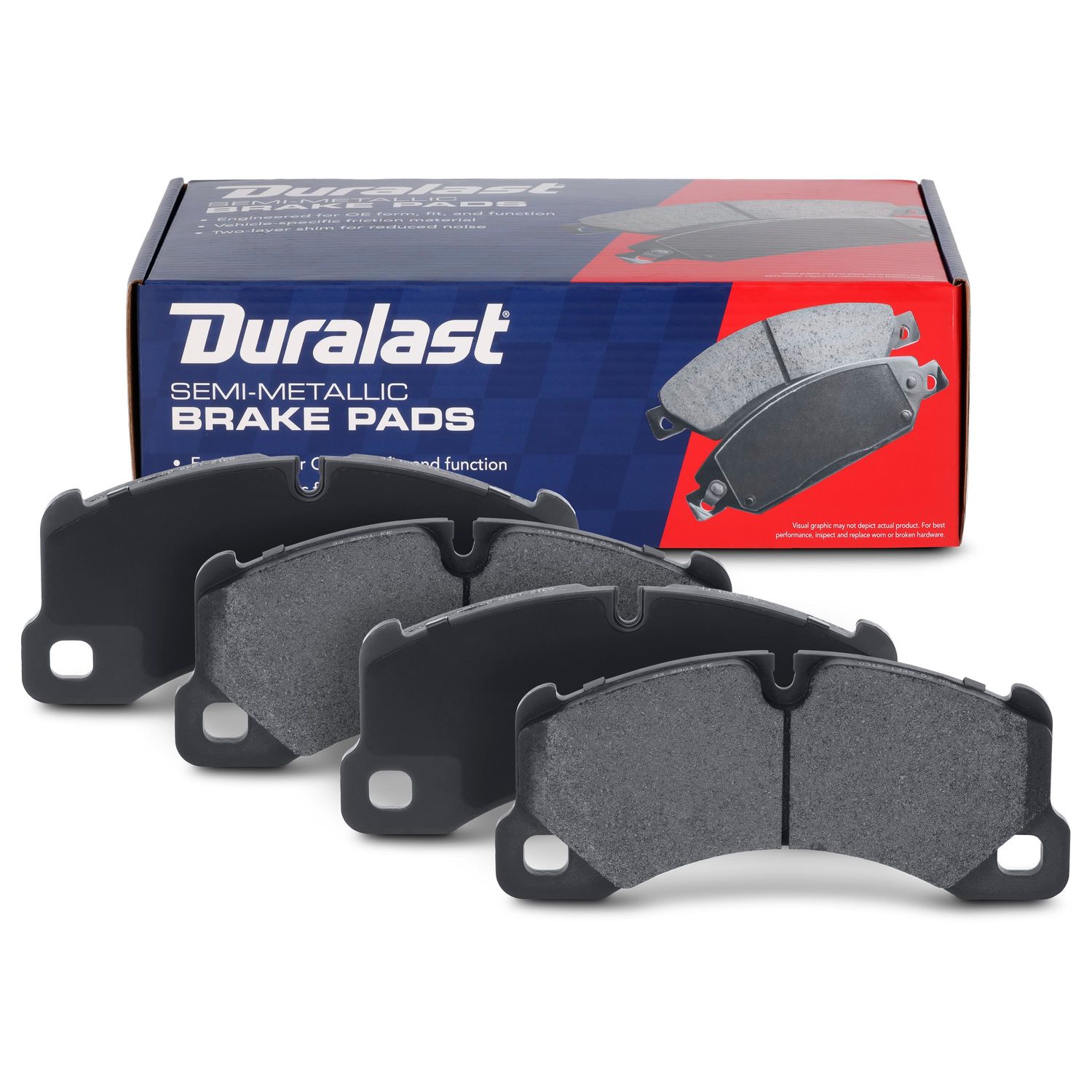 Duralast SemiMetallic Brake Pads MKD1349