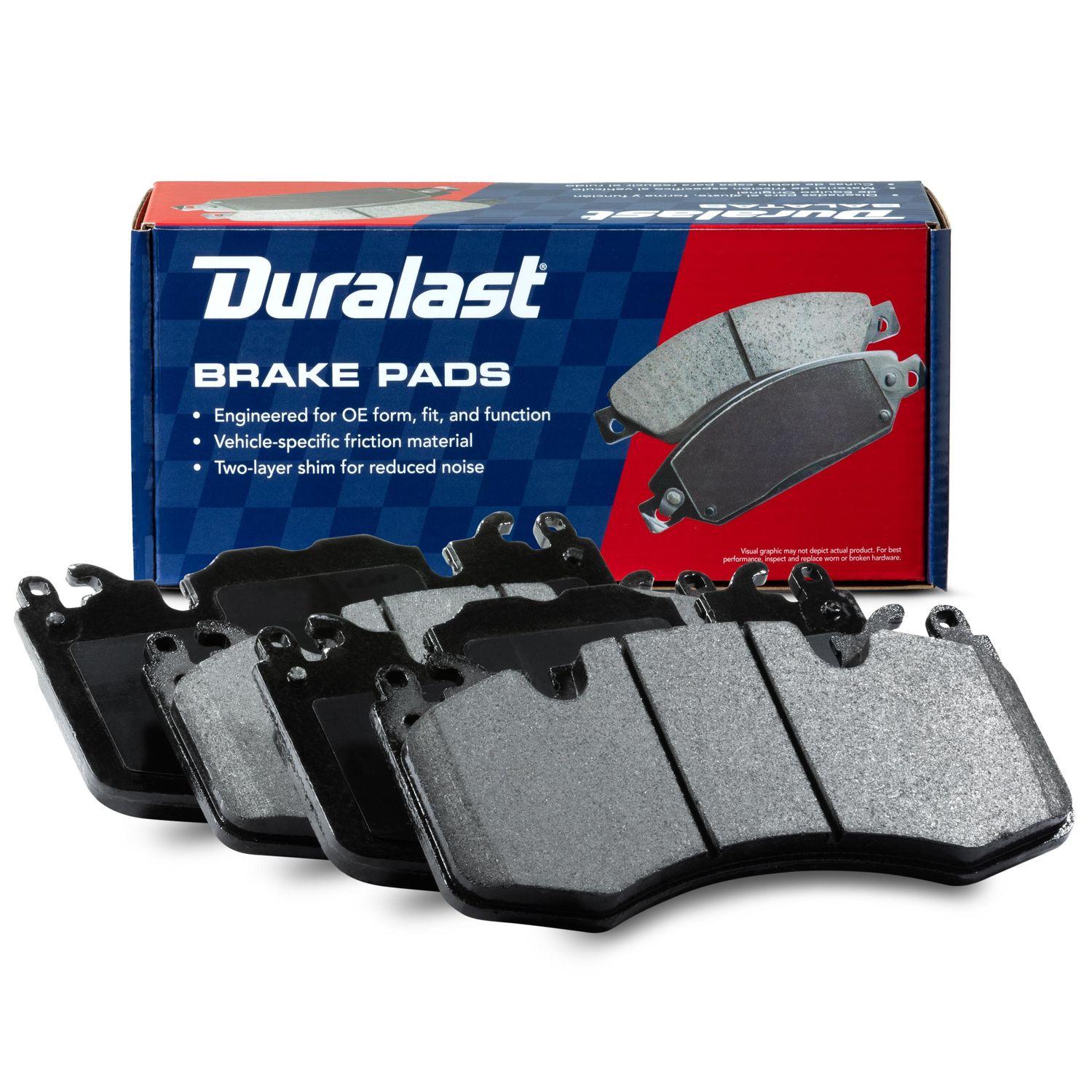 Duralast Gold Semi Metallic Brake Pads Dg1011