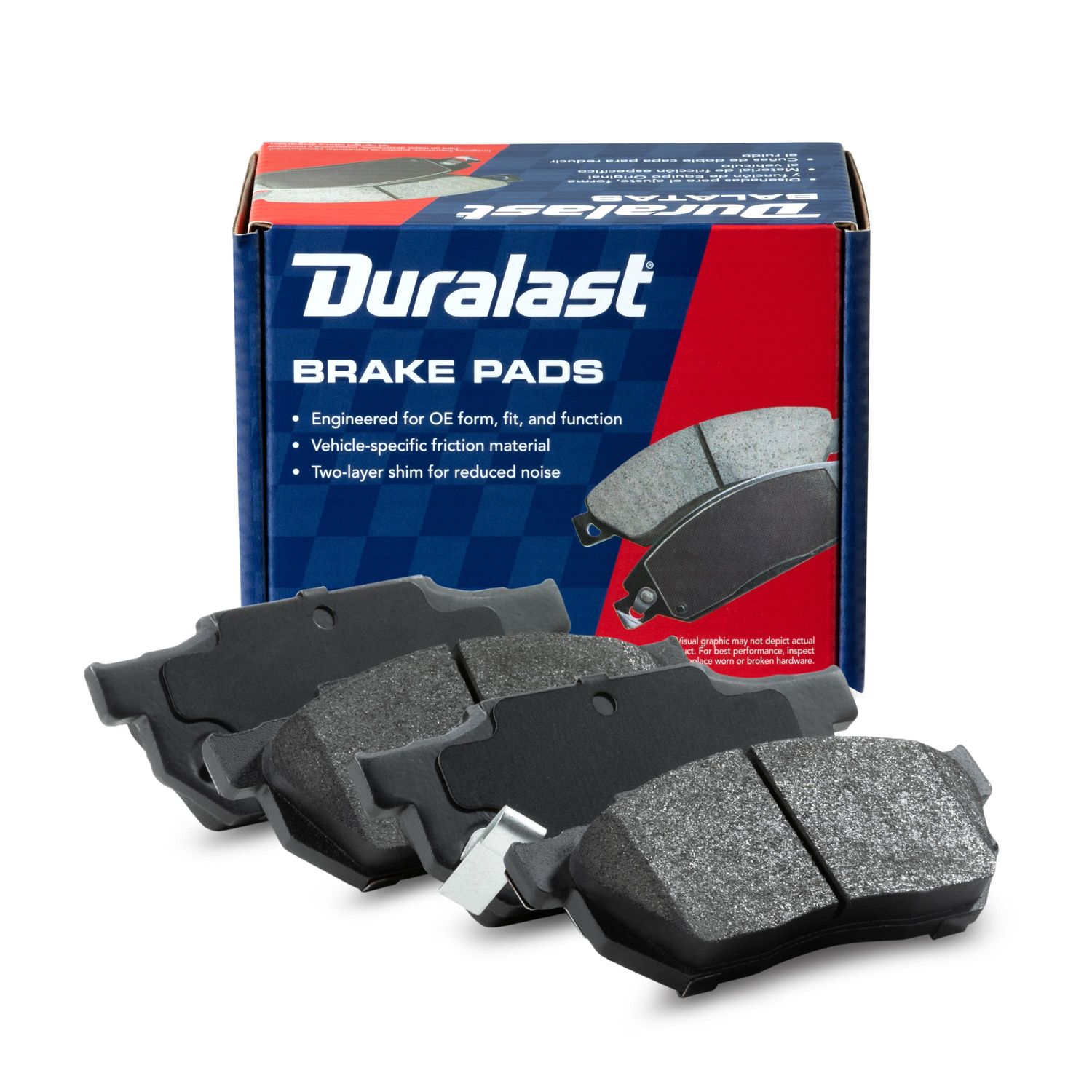 Duralast Semi-Metallic Brake Pads MKD256