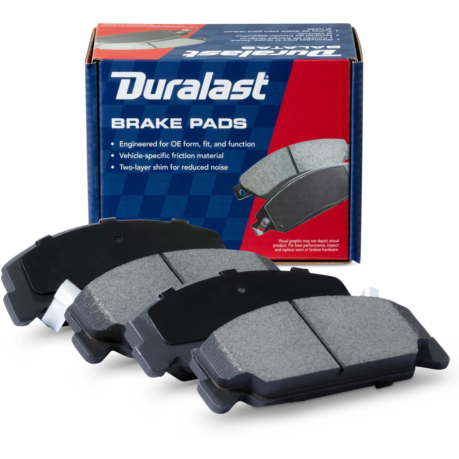 Duralast Ceramic Brake Pads D1593