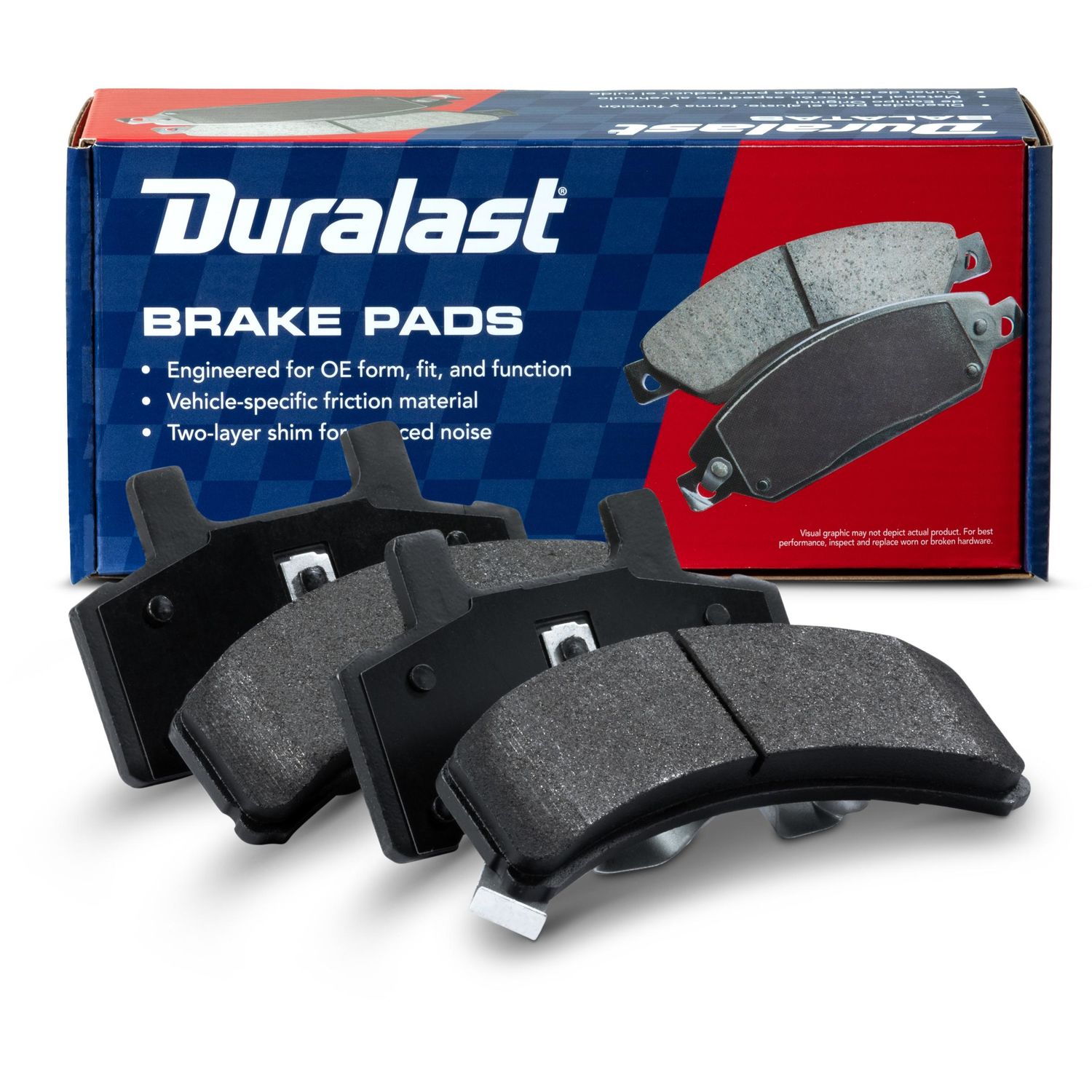 Duralast SemiMetallic Brake Pads MKD368