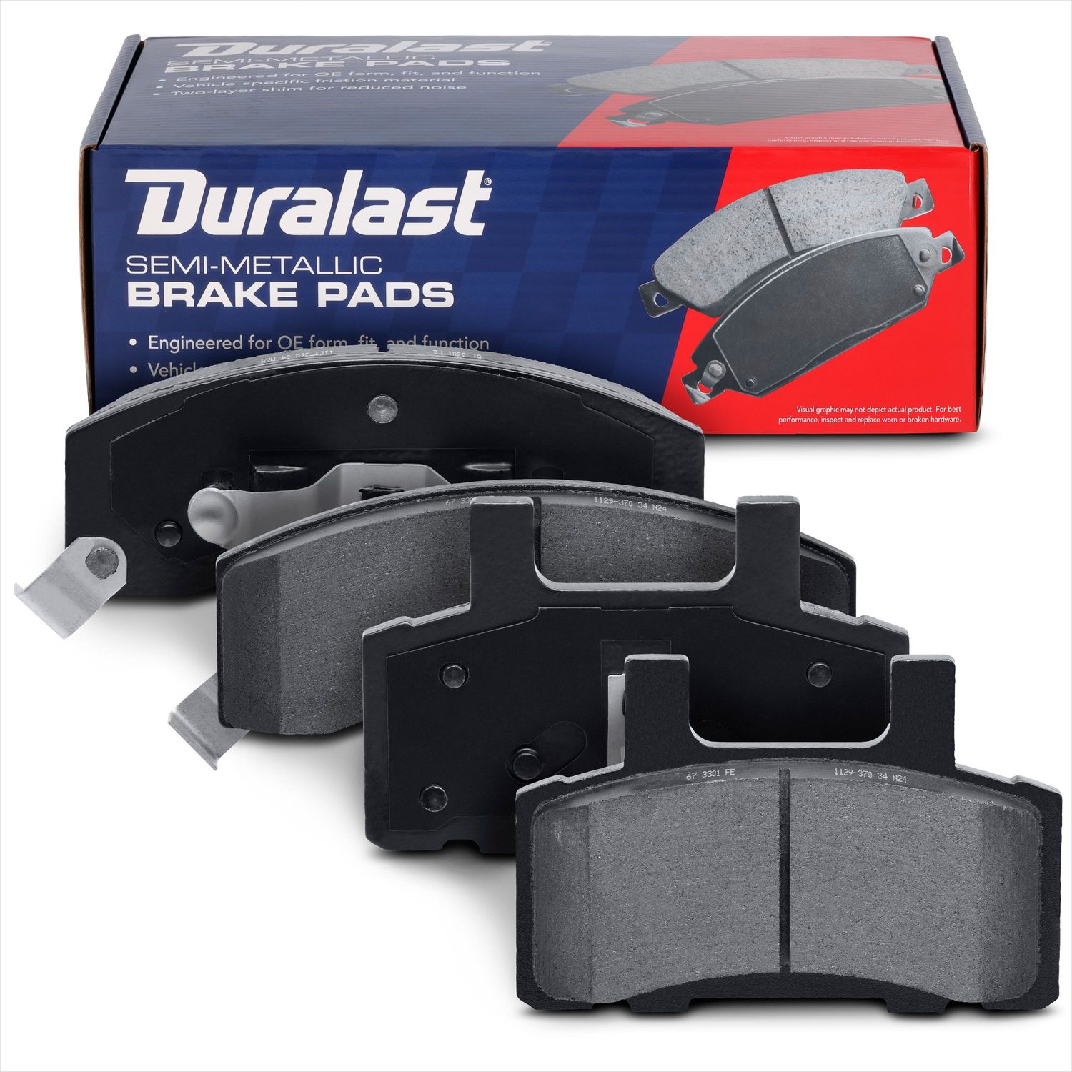 Duralast Brake Pads Mkd370