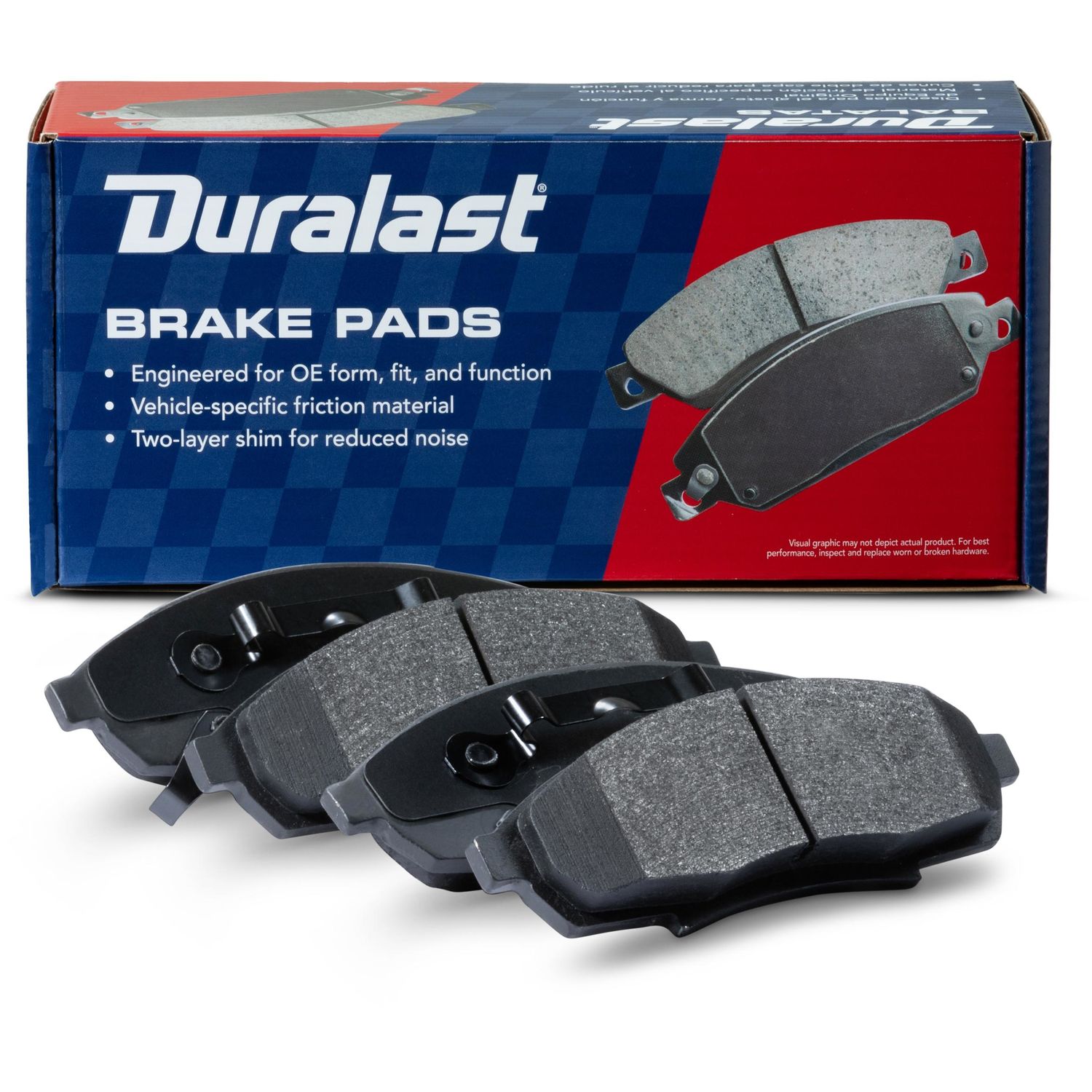 Duralast Semi-Metallic Brake Pads MKD376