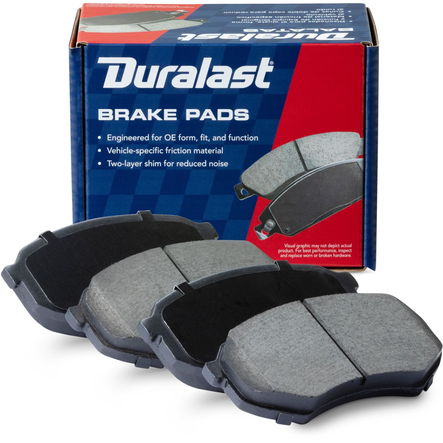 Duralast Ceramic Brake Pads MKD433