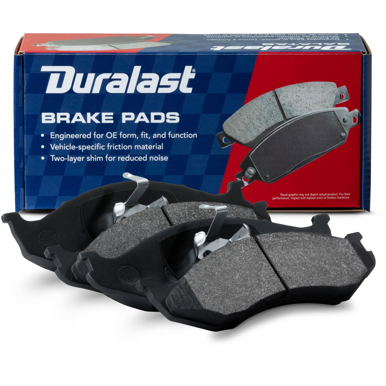 Duralast SemiMetallic Brake Pads MKD477