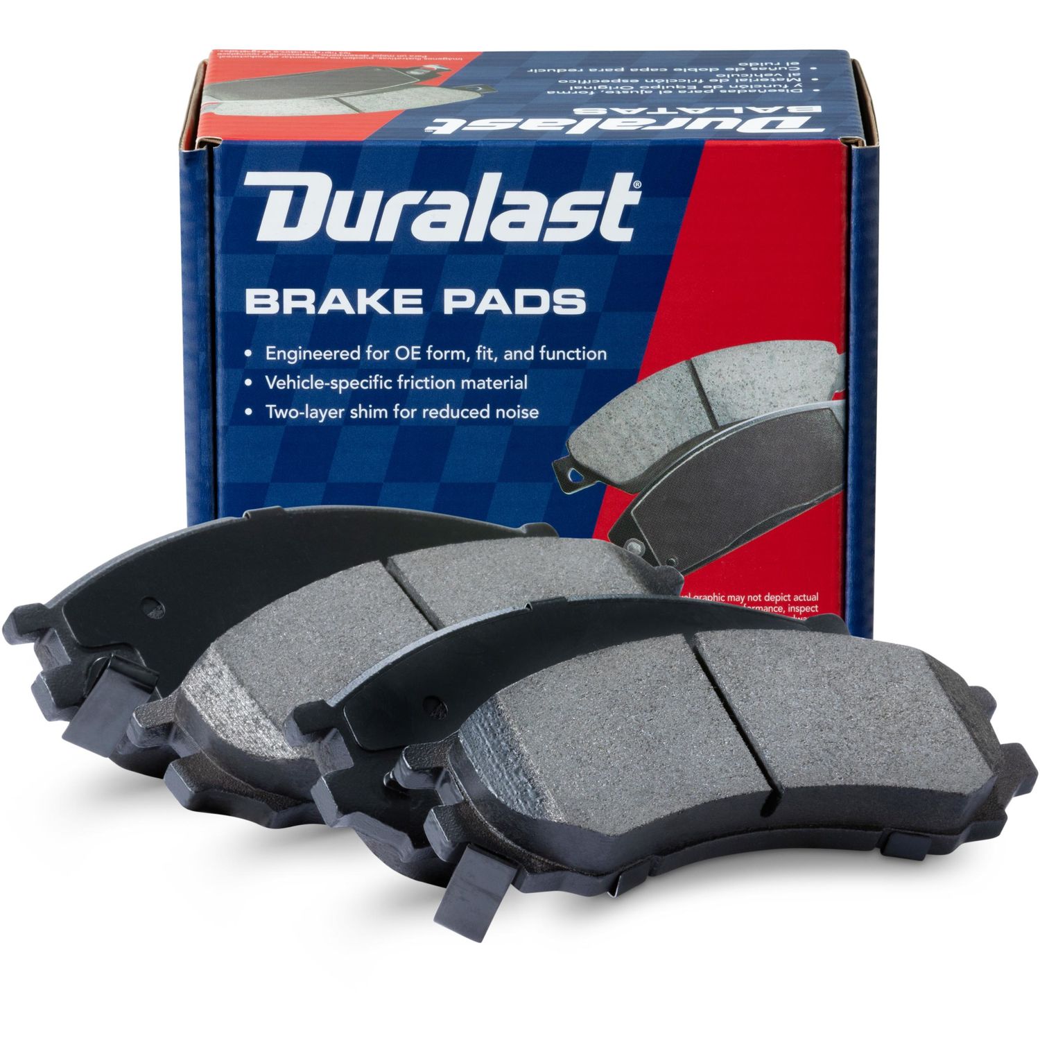 Duralast Gold Semi Metallic Brake Pads Dg1011