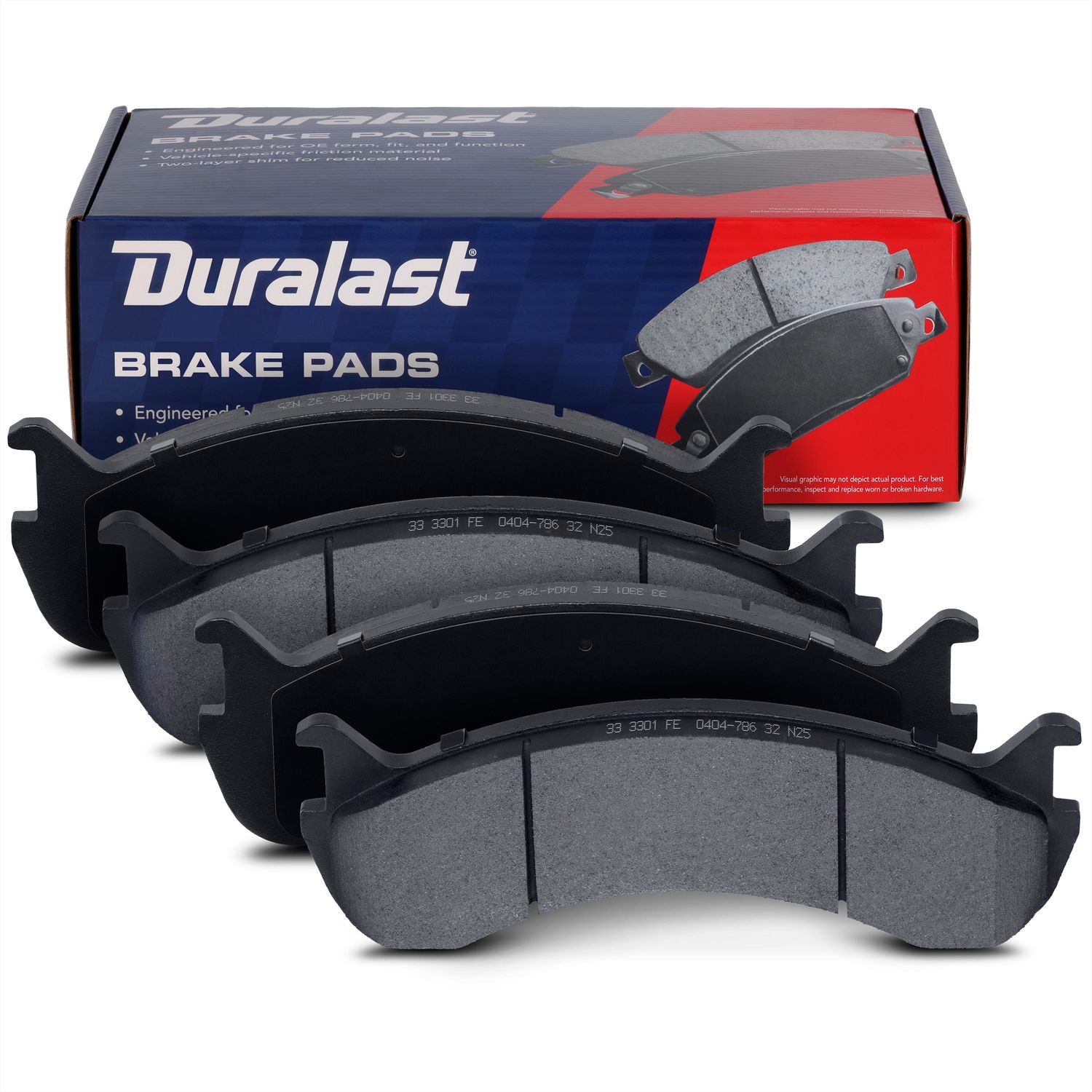 Duralast SemiMetallic Brake Pads MKD786