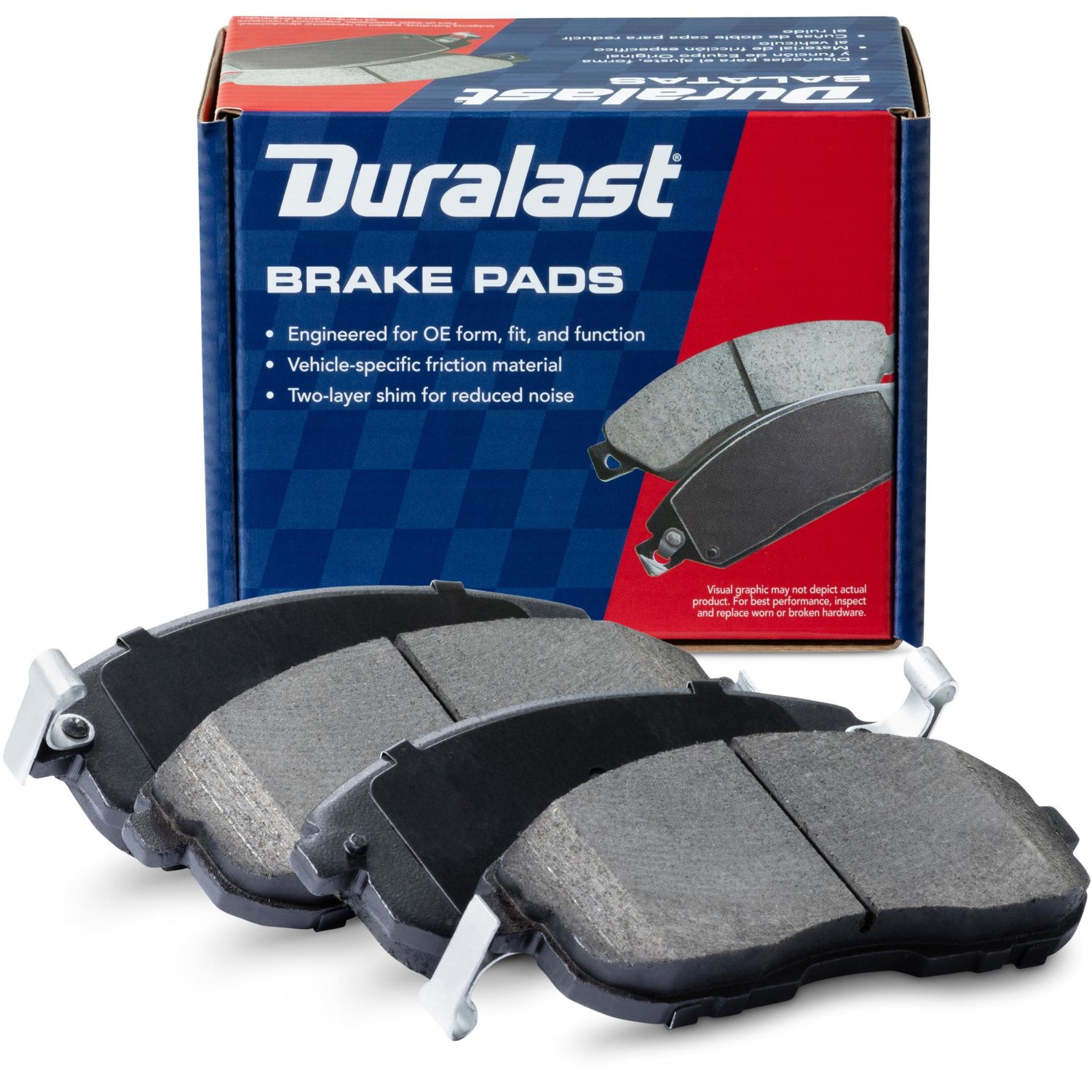 Duralast Gold Ceramic Brake Pads Dg829