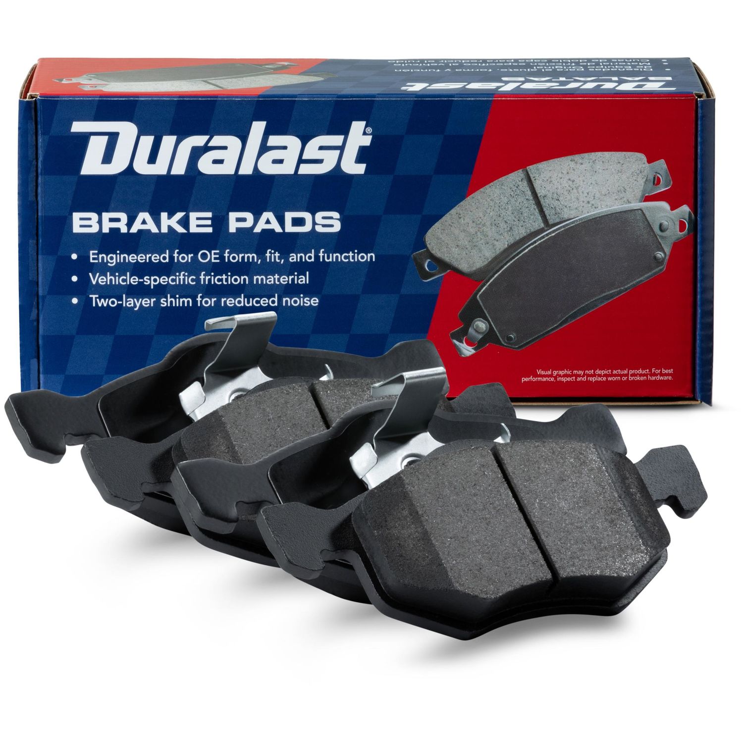 Duralast SemiMetallic Brake Pads MKD843