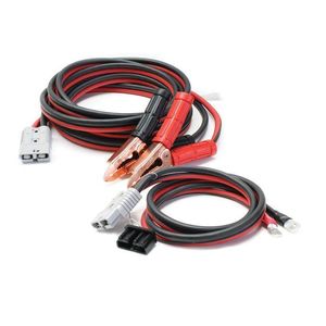 East Penn Black And Red 30ft 2 Gauge Plug Connector Battery Booster Cable