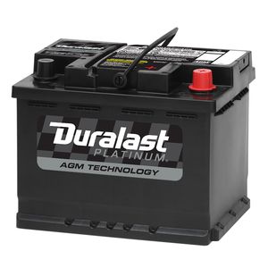 Duralast Platinum AGM Battery BCI Group 47 690 CCA H5-AGM-600 for Hyundai Accent