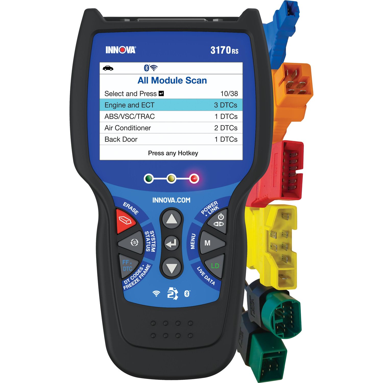 stad Vlucht materiaal Innova FixAssist OBDl and OBDll Scan Tool with ABS