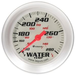 Equus 2-5/8 270 water temperature gauge 1 each