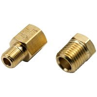 Pressure Gauge Adapter, M16 Male & Female, 1/8 NPT F Tee