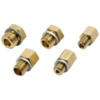 pressure oil adapter kit gauge equus metric