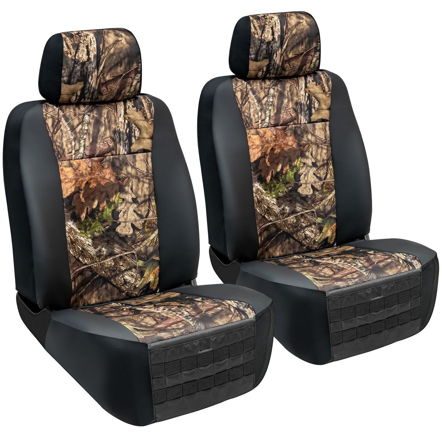 Leadpro Mossy Oak Heavy Duty Front Seat Covers For SUV Or Truck 2 Piece   10