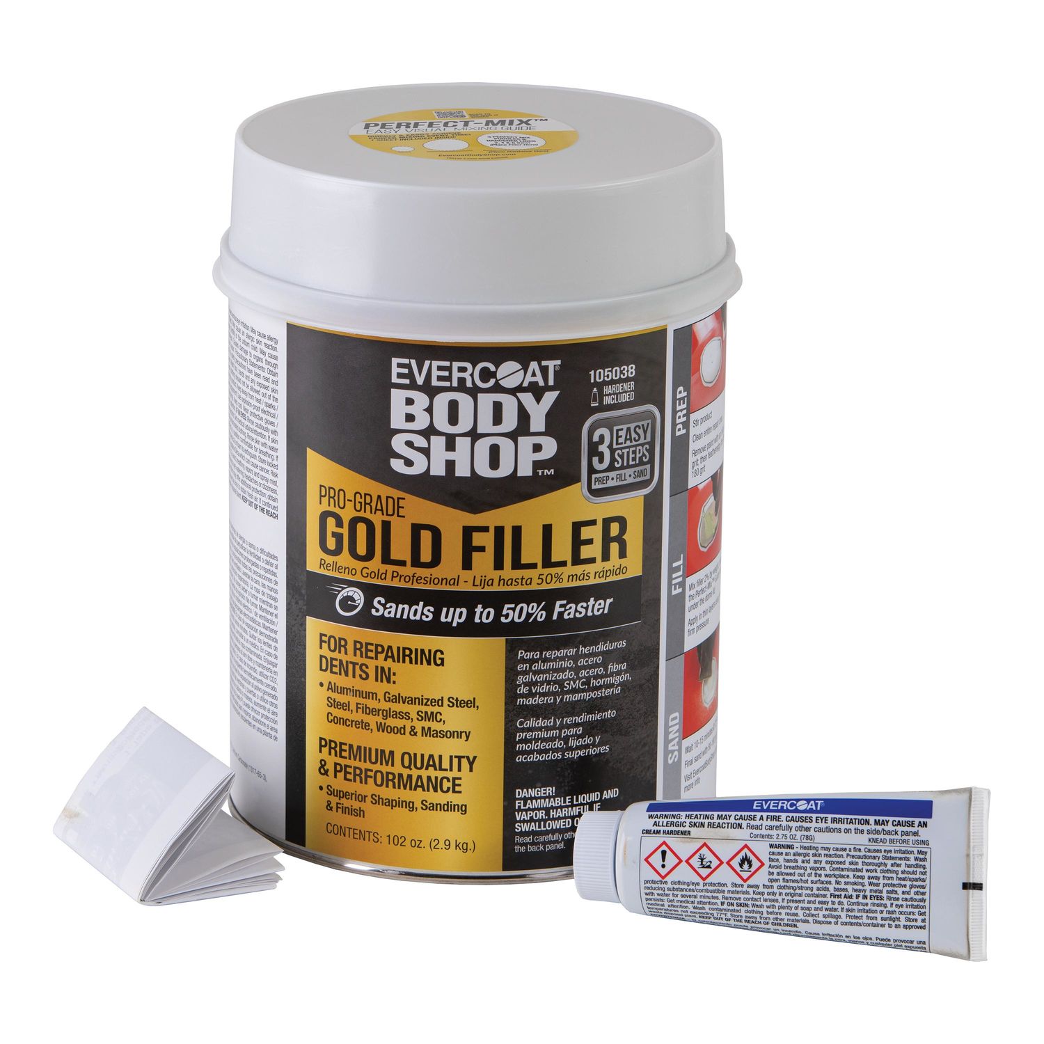 Evercoat Gold Body Filler 1 Gallon