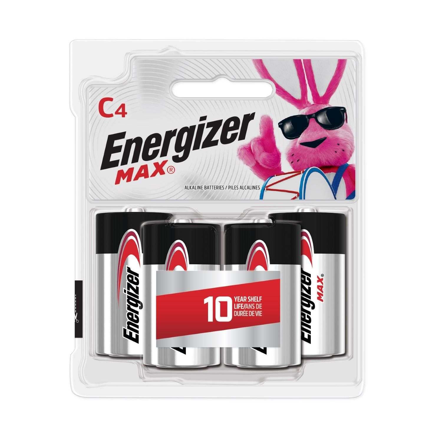 Energizer C Battery 4 Pack