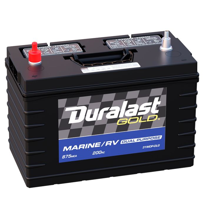 Duralast Gold 31MDP-DLG Group Size 31A Dual Purpose Marine And RV ...