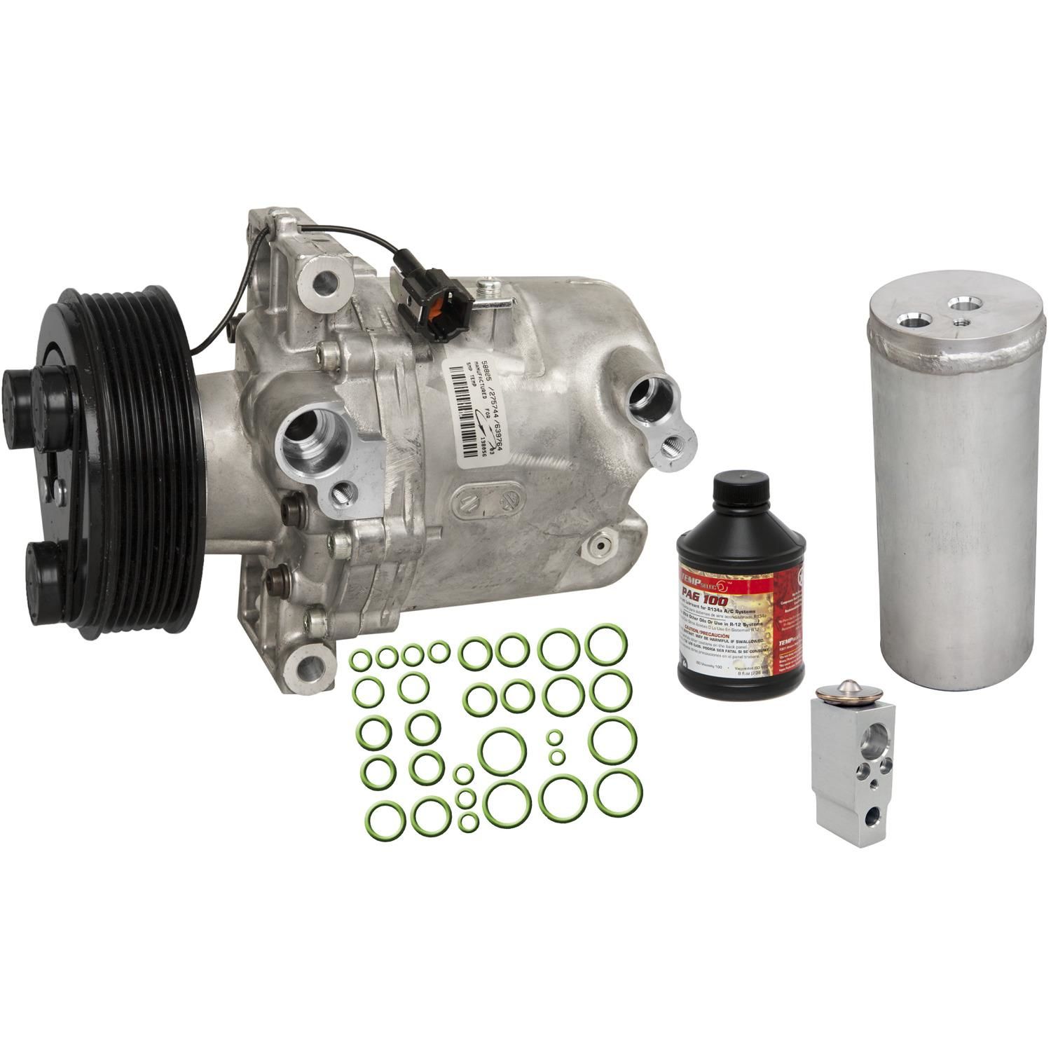 c343091superSOFT600m4＝16lb Four Seasons A/C Compressor 198296