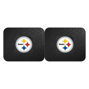 Fanmats Llc Pittsburgh Steelers Vinyl Floor Mat 2 Piece