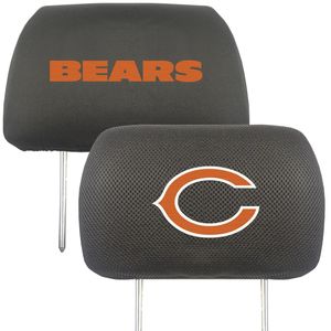 Fanmats Chicago Bears Head Rest Cover