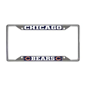 FANMATS 6 in. X 12 in. Stainless Steel Die Cast Pittsburgh Steelers License  Plate Frame