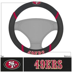 FanMats Philadelphia Eagles Steering Wheel Cover - Embroidered Team Logo & Name