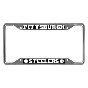 Chrome Steelers License Plate Frame