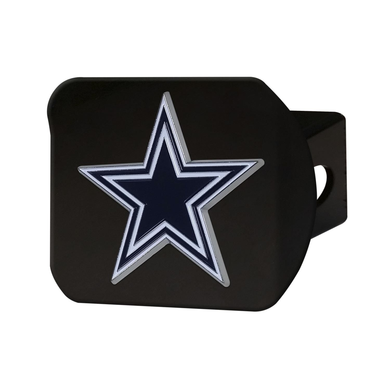 Dallas Cowboys Black Color Hitch Cover