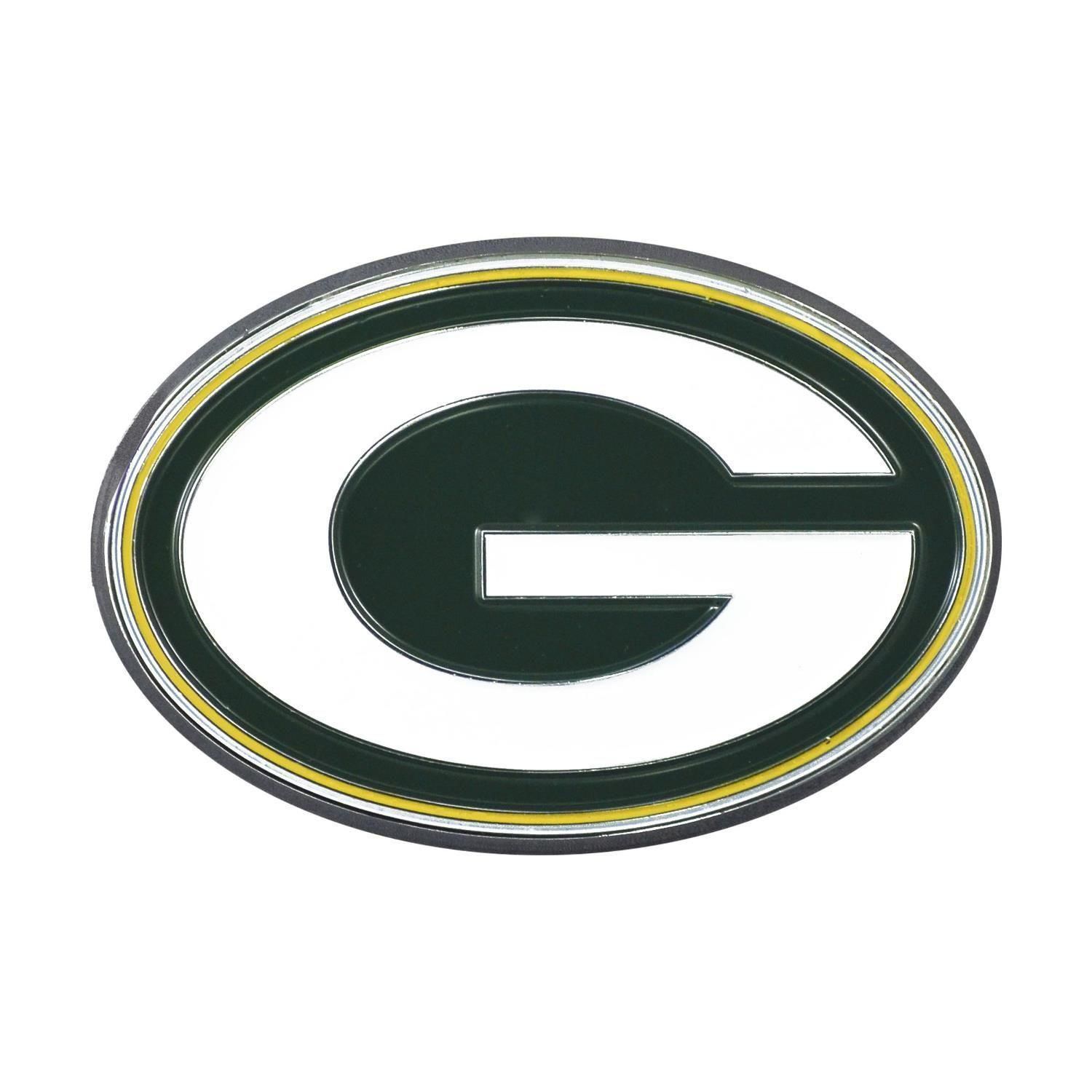 Green Bay Packers Chrome Emblem