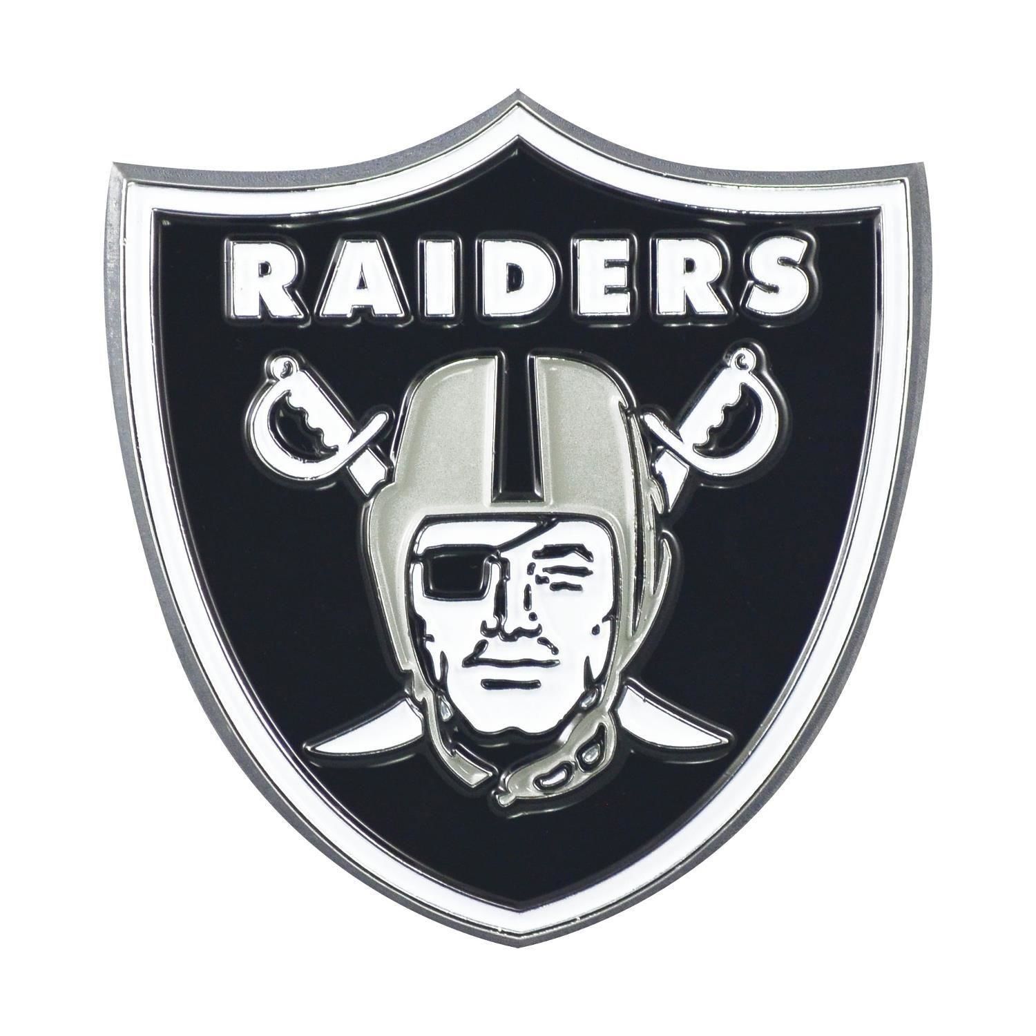 Oakland Raiders Trailer Hitch Cover