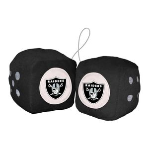 Fanmats 32006 Alabama Team Color Fuzzy Dice Dcor 3" Set